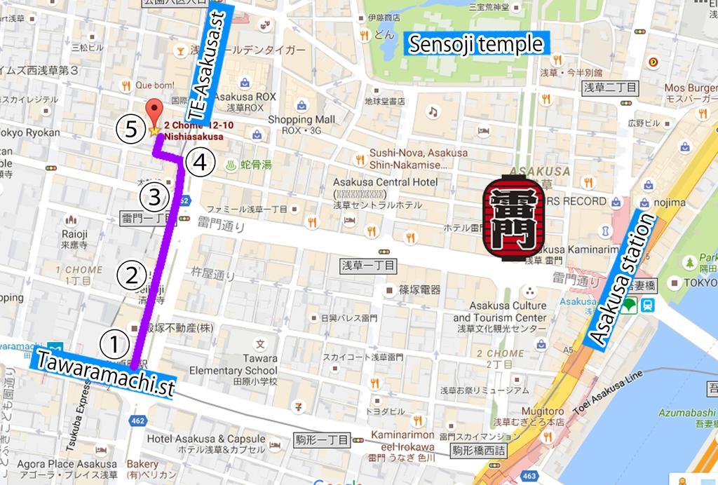 Asakusa Buttobi Tokyo Eksteriør bilde